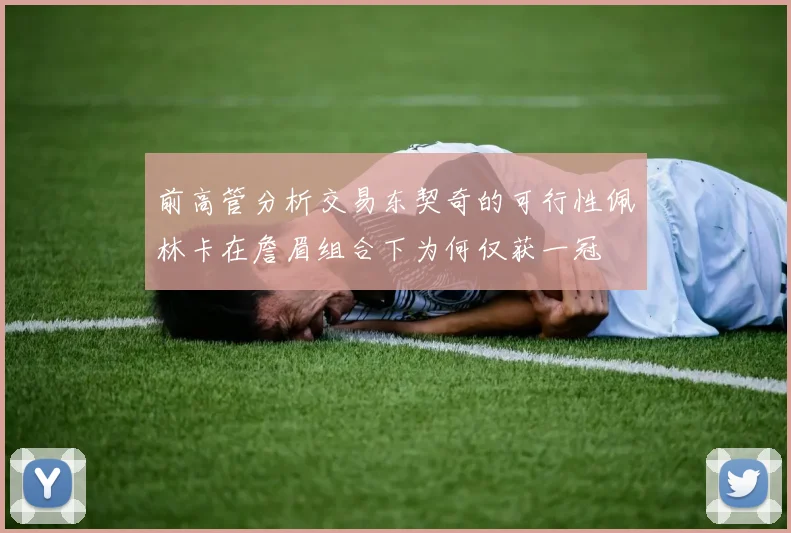 前高管分析交易东契奇的可行性佩林卡在詹眉组合下为何仅获一冠